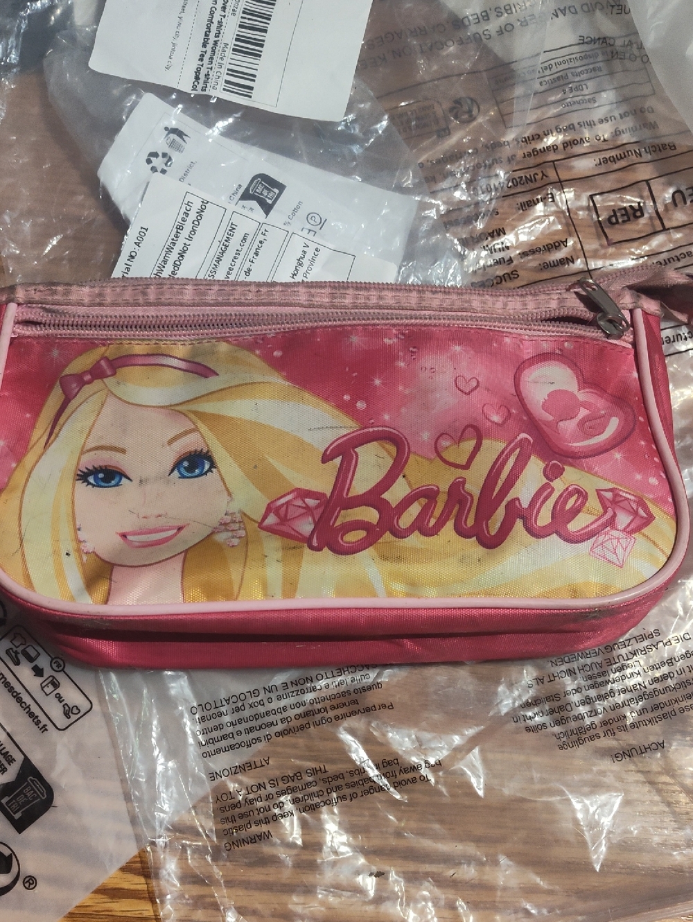 Barbie Zip Pencil Case